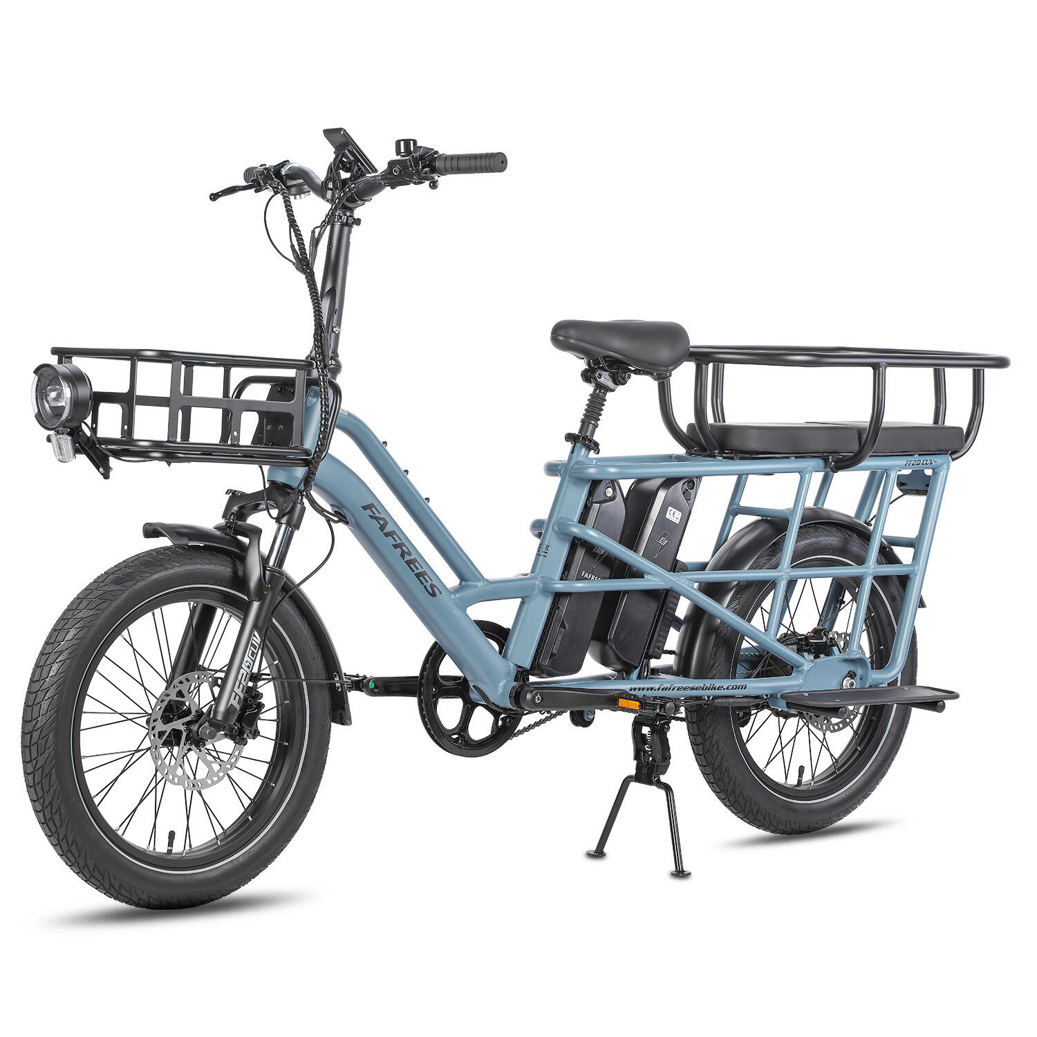 Fafrees FF20 CUV Longtail elektrische fiets, 2x 12 Ah accu's, 250W 3/7