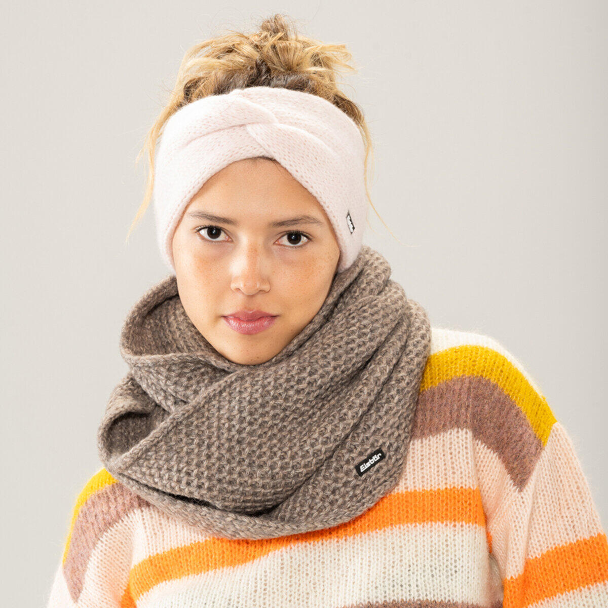 Schlauchschal Fenna Loop Damen Schal atmungsaktiv Merino 2/2