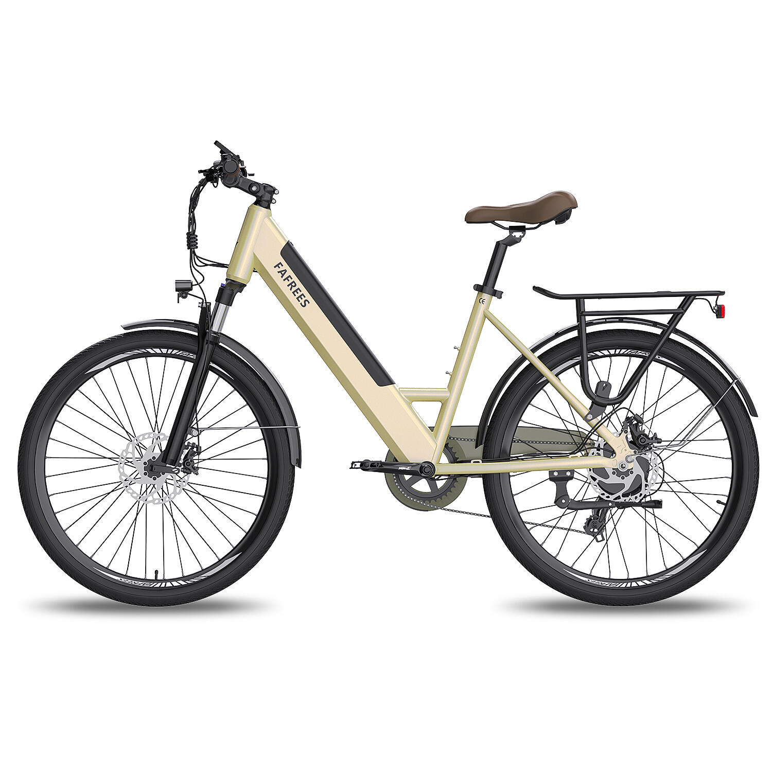 Bicicleta eléctrica urbana Fafrees F26 Pro,250 W, batería de 36 V y 14,5 Ah 2/7