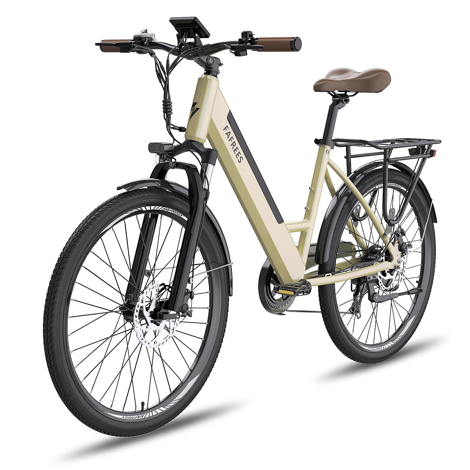 FAFREES Městské elektrické kolo F26 Pro, motor 250 W, baterie 36 V 14,5 Ah