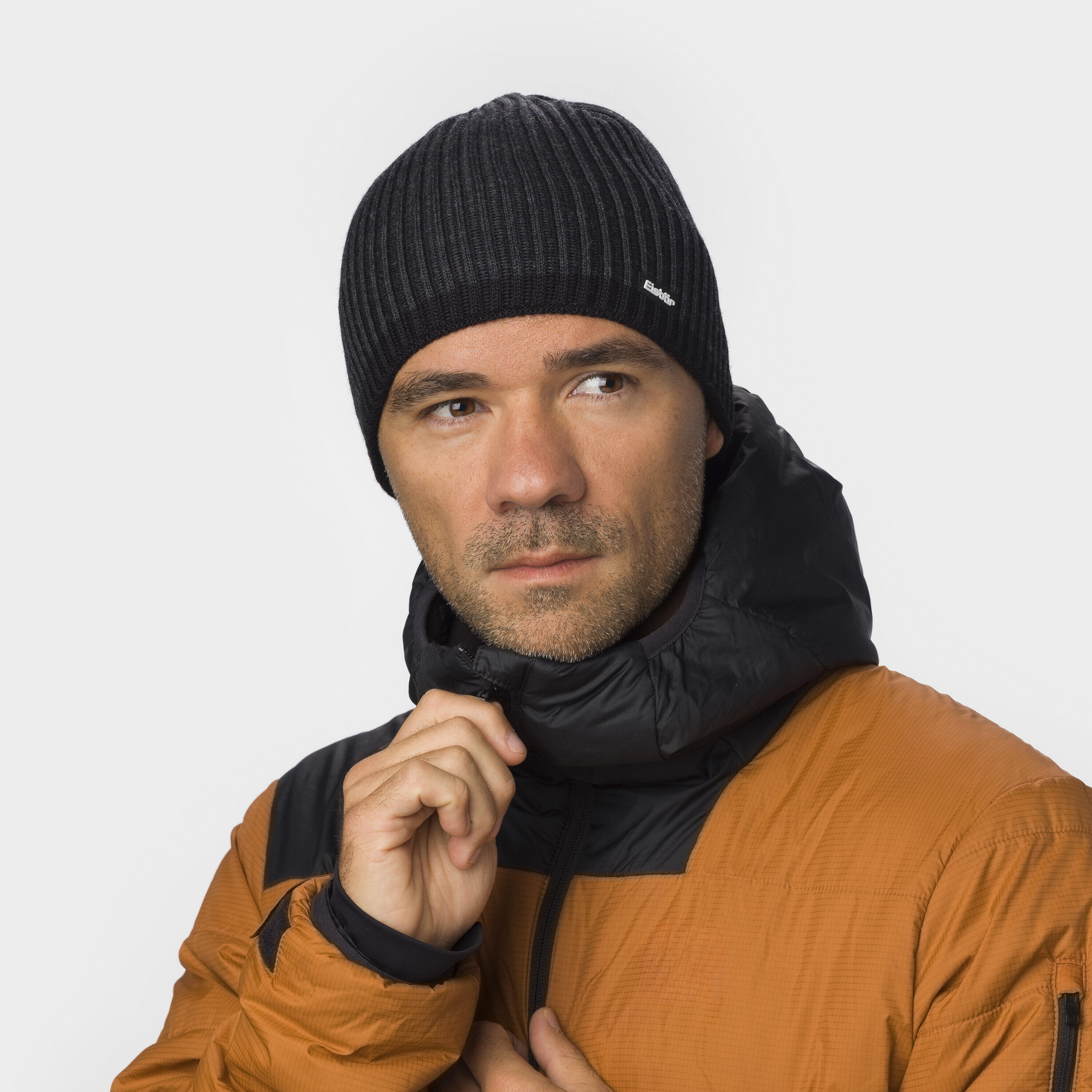 Mütze Alex XL Beanie Herren Damen Strickmütze atmungsaktiv Merino 3/4