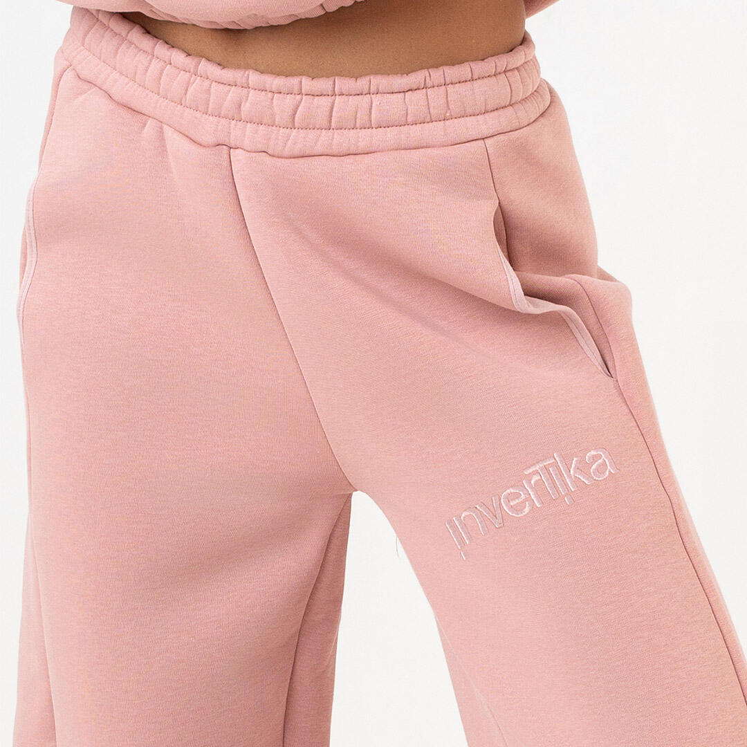 Calze sportive antiscivolo cotone soletta con grip allenamento Fucsia 3/5