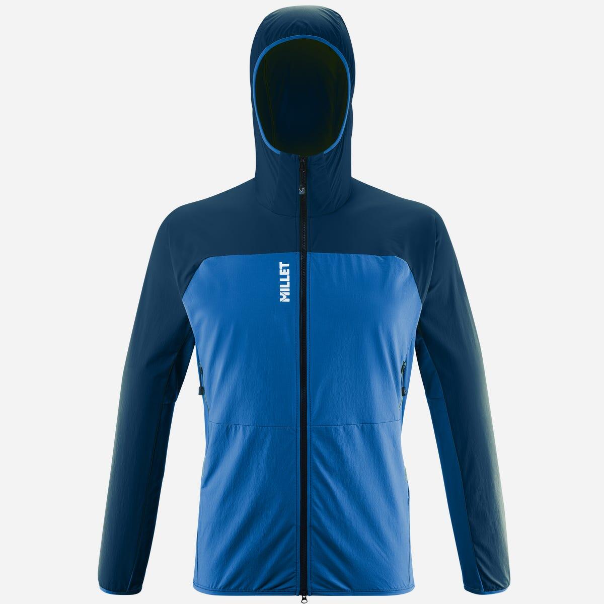 Millet - Veste Softshell Alpinisme Homme Windstop Limited Emission - Veste - Bleu - Decathlon