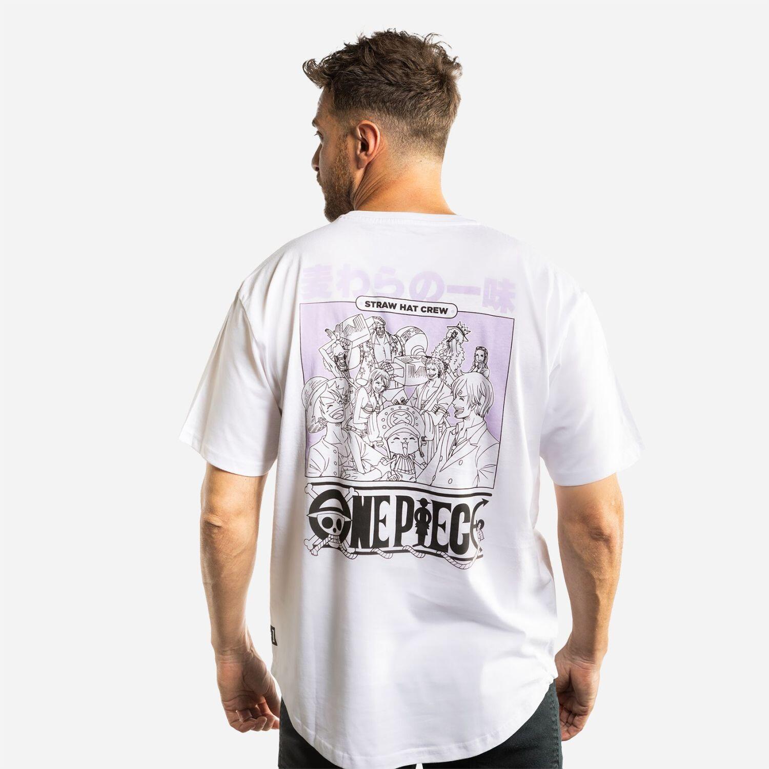 T-shirt homme confort fit avec print One Piece Crew 2/3