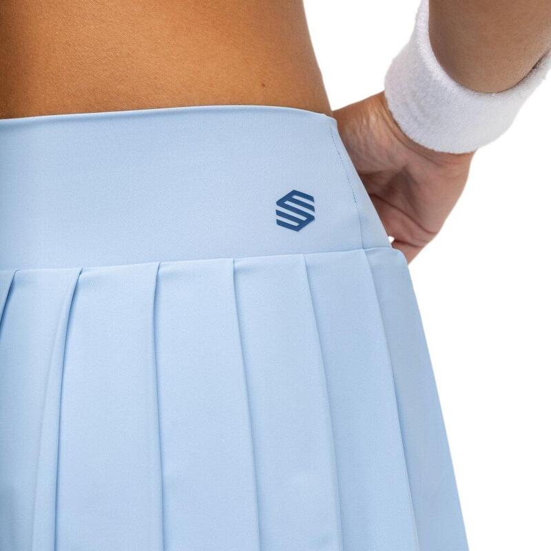 Fustă-pantalon de pentru femei, cu talie înaltă Flow Femme Light Blue Albastr
