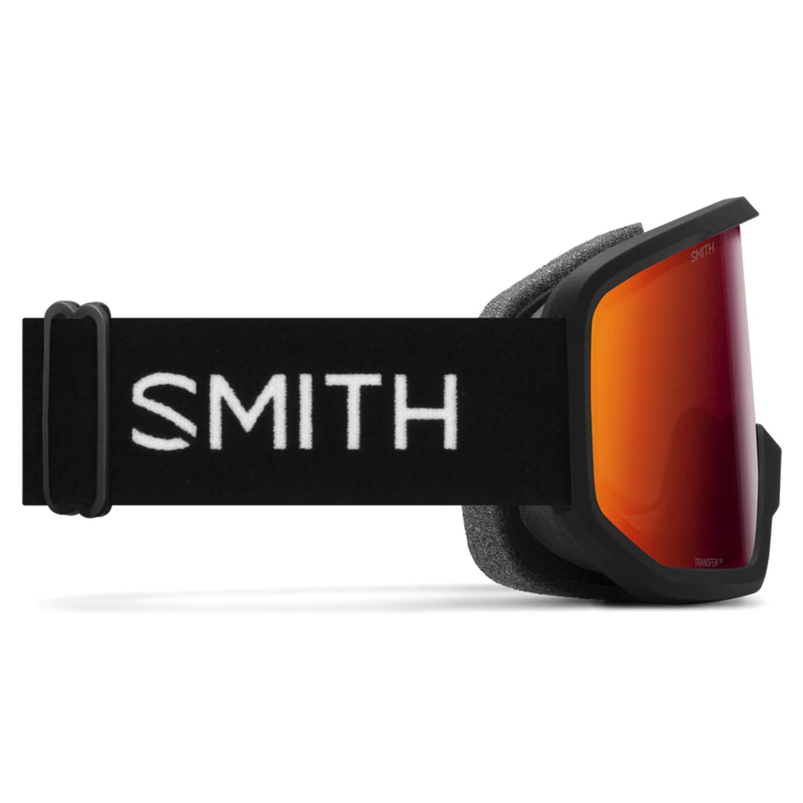 Smith  Black MEN'S | WOMEN'S Red Sol-X Mirror  Transfer 3/4
