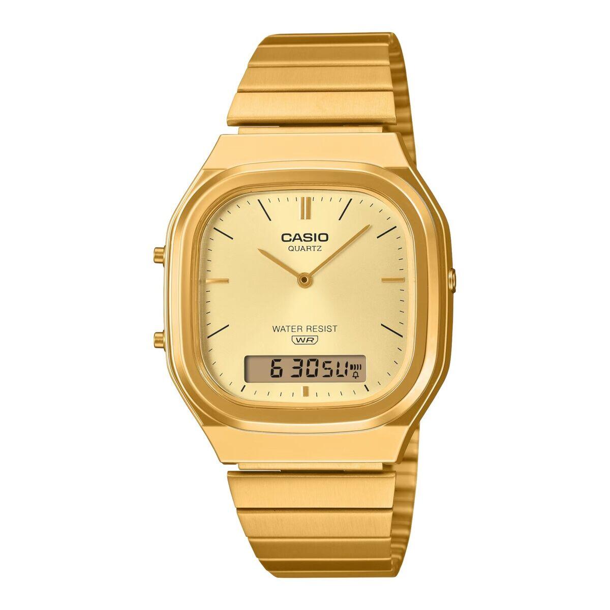 Casio Relógio Unissexo Aq-240Eg-9Aef Multicolorido Amarelo da Decathlon