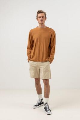 Textured - l/s t-shirt heren