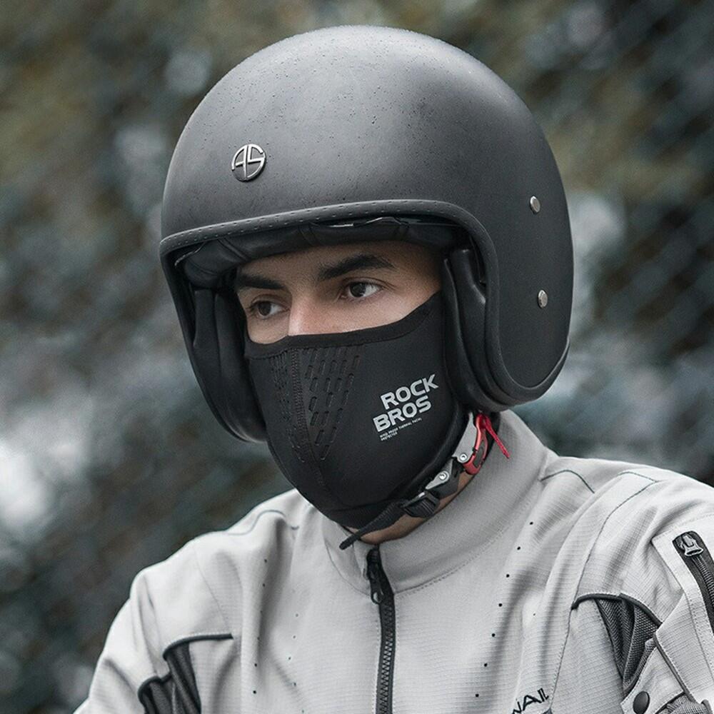 ROCKBROS Masque de cyclisme chaud Écharpe de cou polaire 4/4