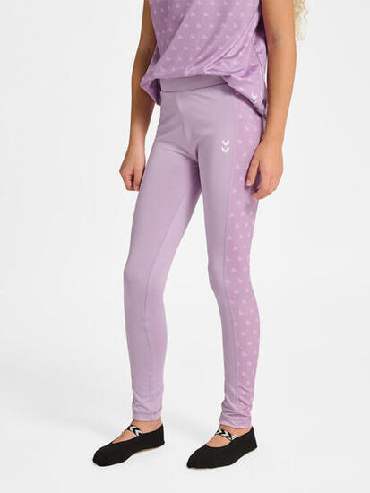 Dziewczęce legginsy z wysokim stanem Hummel MIX