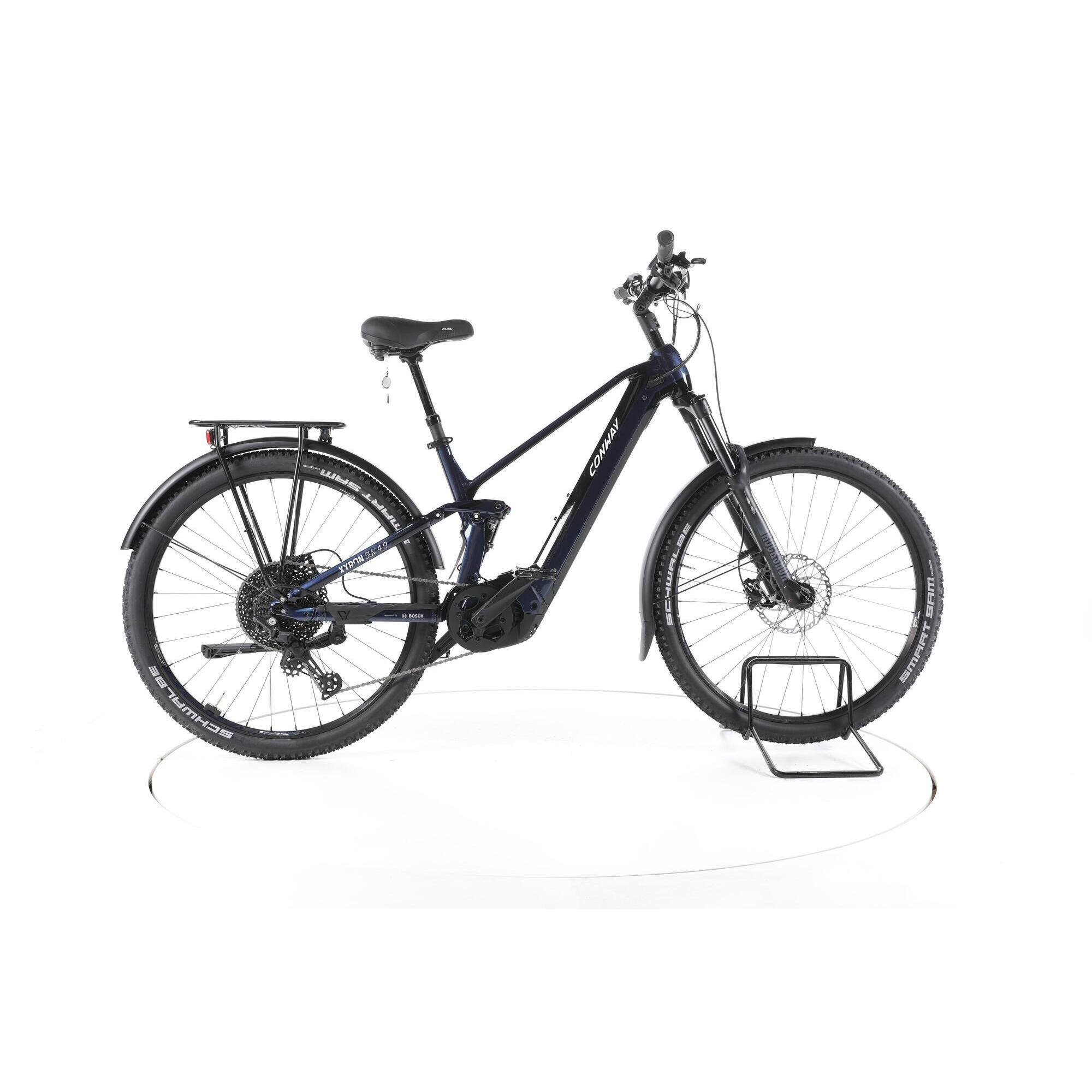 Conway - Reconditionné - Conway Xyron Suv 4.9 Suv Vélo Électrique - Très Bon - Vélo Tout Chemin - Bleu - 43 - Decathlon