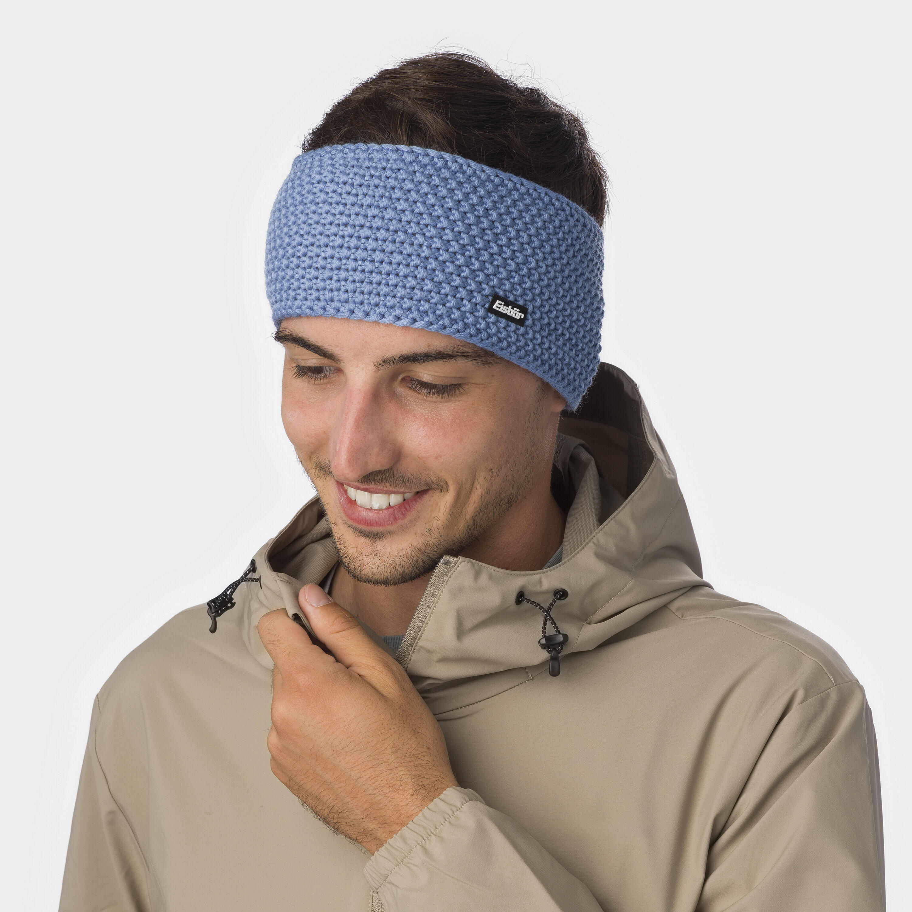 Hoofdband Jamies Headband dames heren fleece fleece ademend Merino 5/6