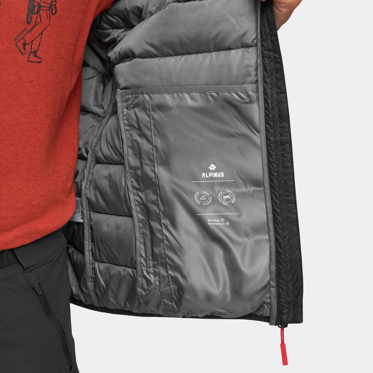 Alpinus Athos synthetic insulated vest 7/7