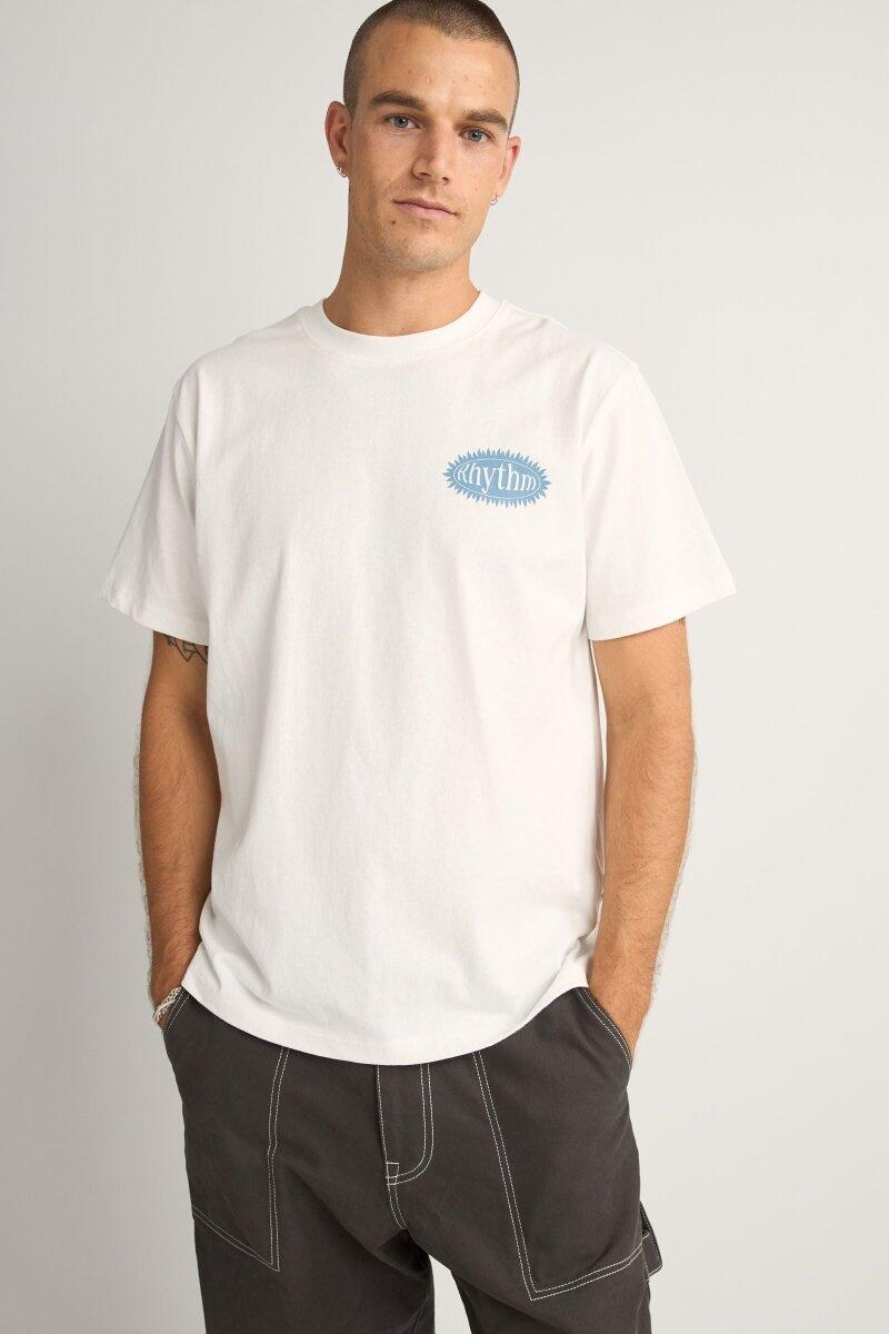 T-Shirt Uomo Ritmo Stampata Vintage S/S 3/4