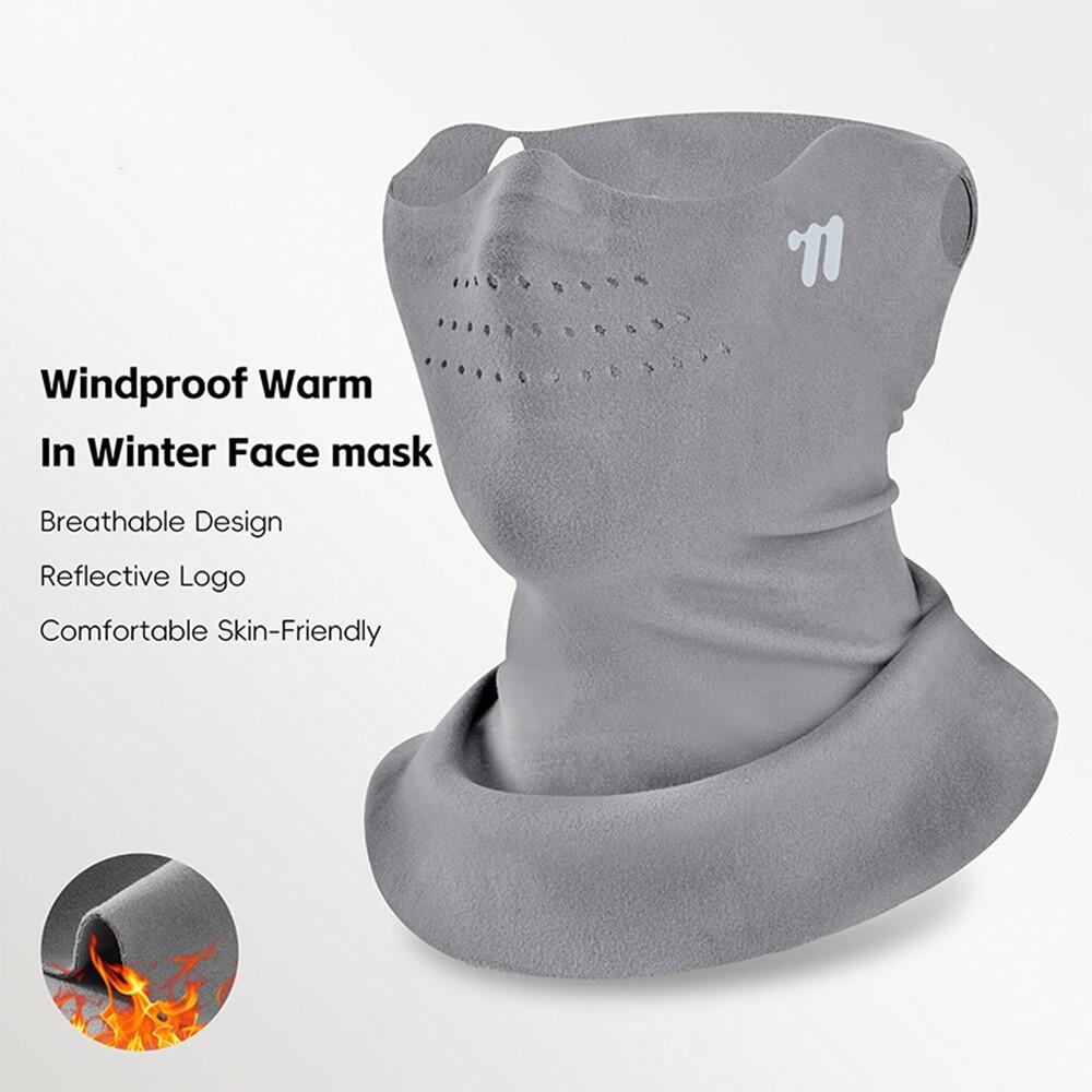 WEST BIKING Cagoule Polaire Hiver Coupe-Vent 2/5