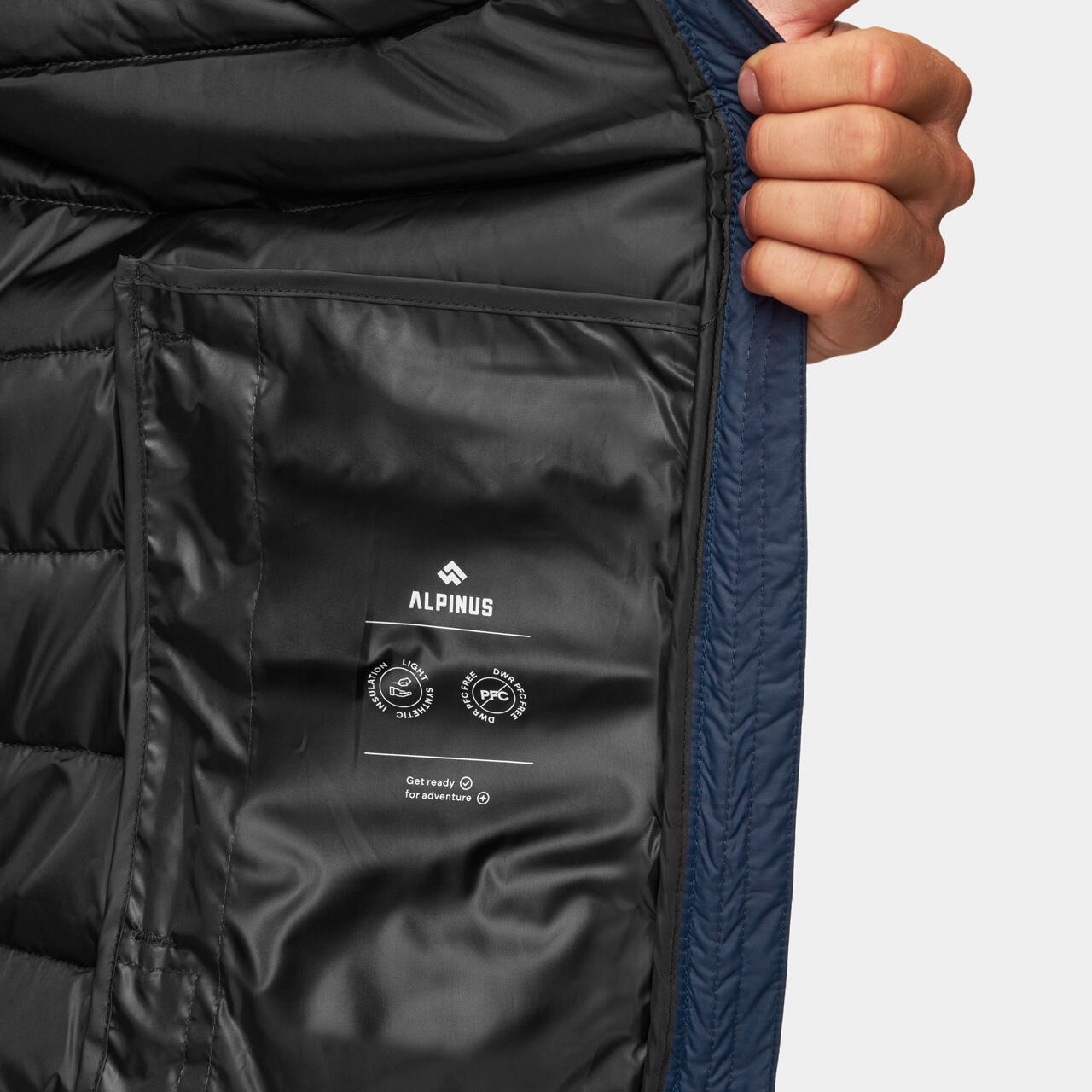 Gilet de randonnée matelassé Alpinus Athos - Homme 5/5