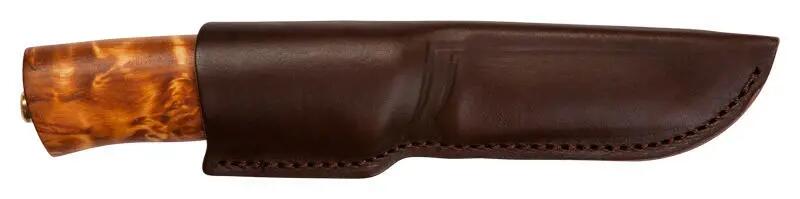HELLE EGGEN kés, rozsdamentes acél, bőrtok, 101 mm penge 2/2