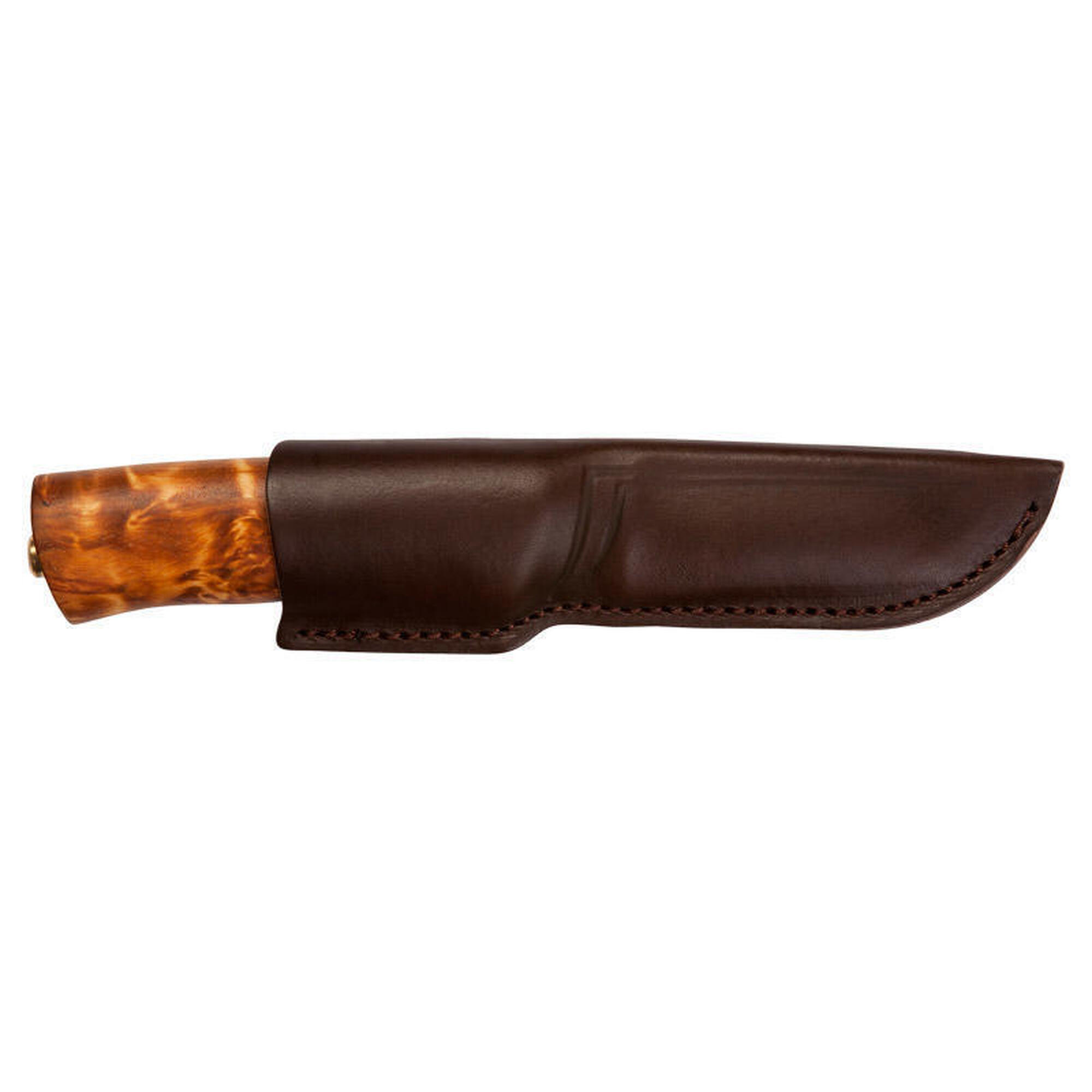 CUTIT HELLE EGGEN, OTEL INOX, TEACA PIELE, LAMA 101 MM