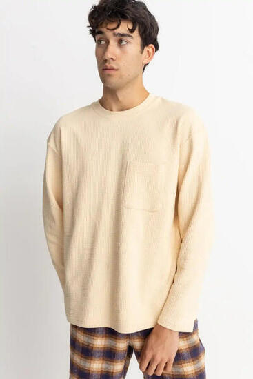 Vintage Waffle - L/S T-Shirt Homme