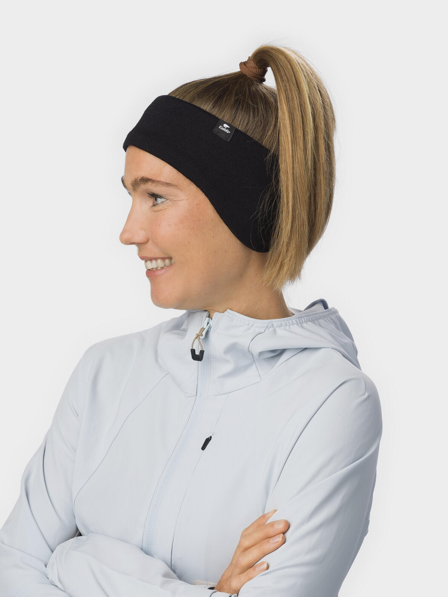 Bandeau Hagen pour femme en polaire respirante en laine mérinos 4/6
