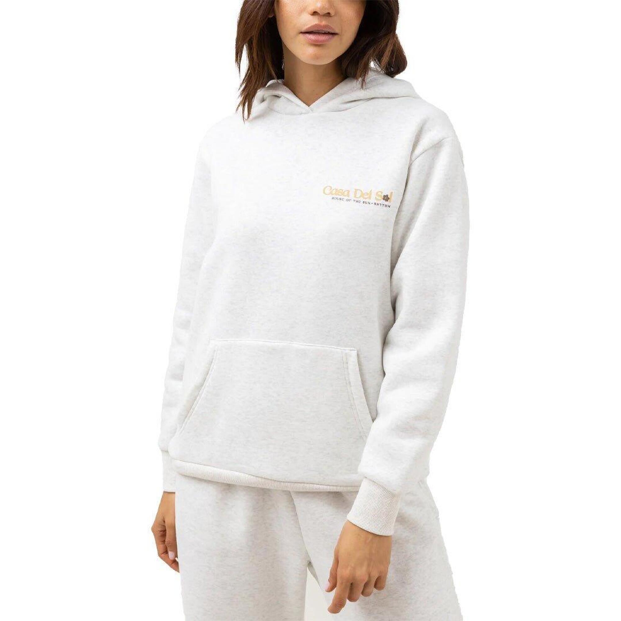 Rhythm - Casa Del Sol - Sweat A Capuche Femme - Sweat-shirt - Gris - Decathlon
