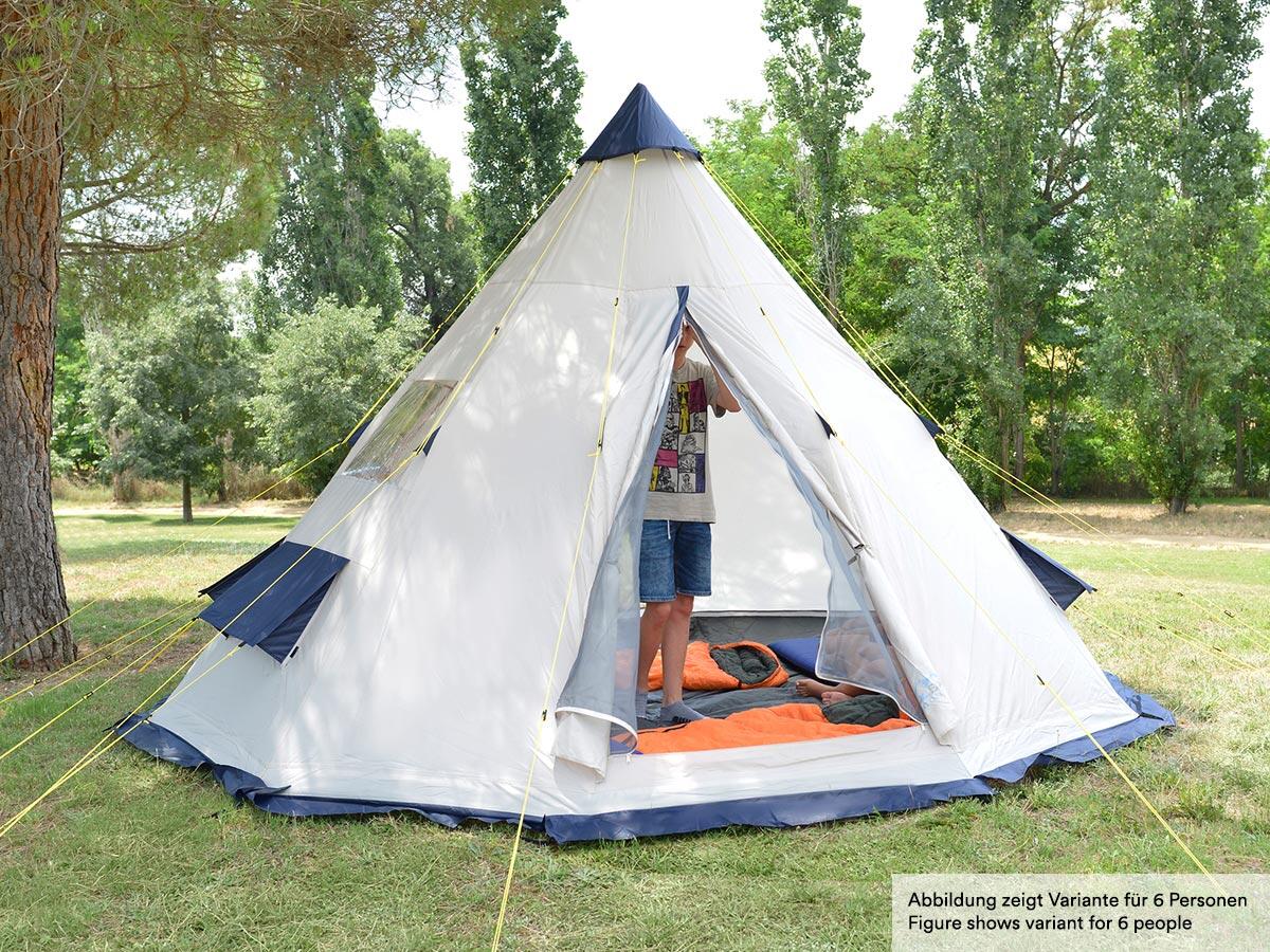 Gebraucht - Campingzelt - Tipi Goathi 550 Protect - 3 m Stehhöhe 2/7