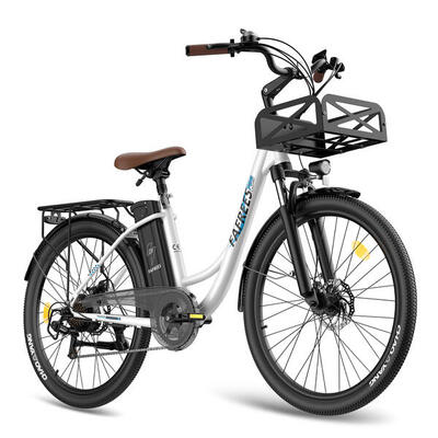 Elektrische fiets fafrees f26 lasting met 250w motor, 36v 20,3ah accu