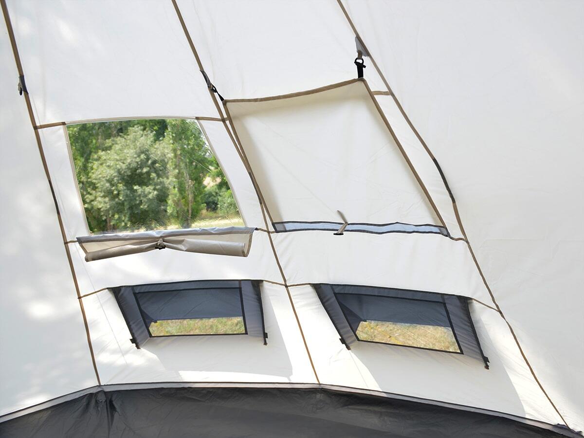 Gebraucht - Campingzelt - Tipi Goathi 550 Protect - 3 m Stehhöhe 6/7