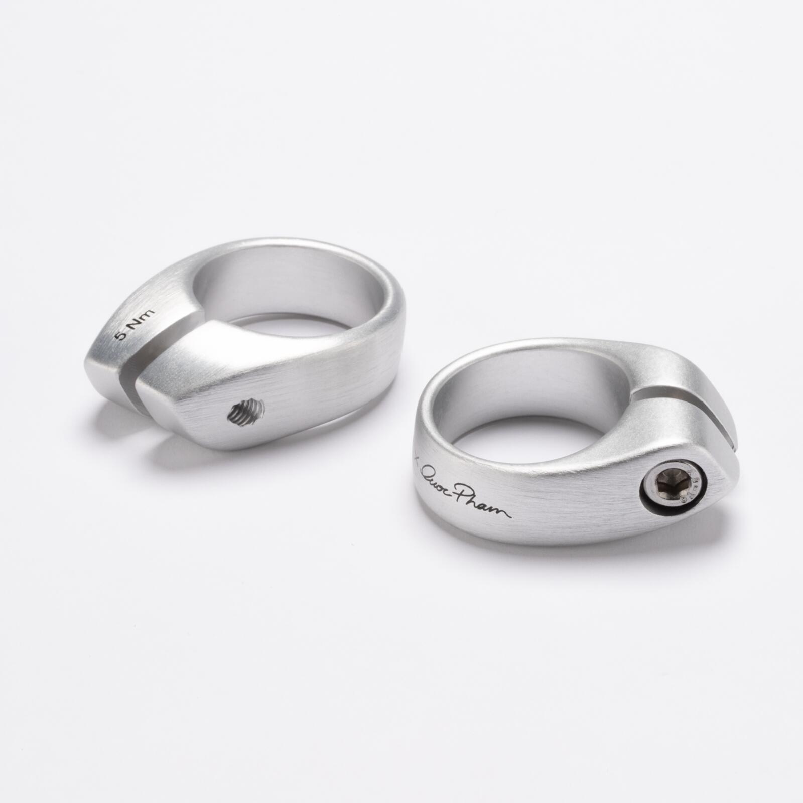 Ergon - Colliers De Serrage Ergon Gp1 Bioleder Argent - Poignée - Gris - Taille Unique - Decathlon