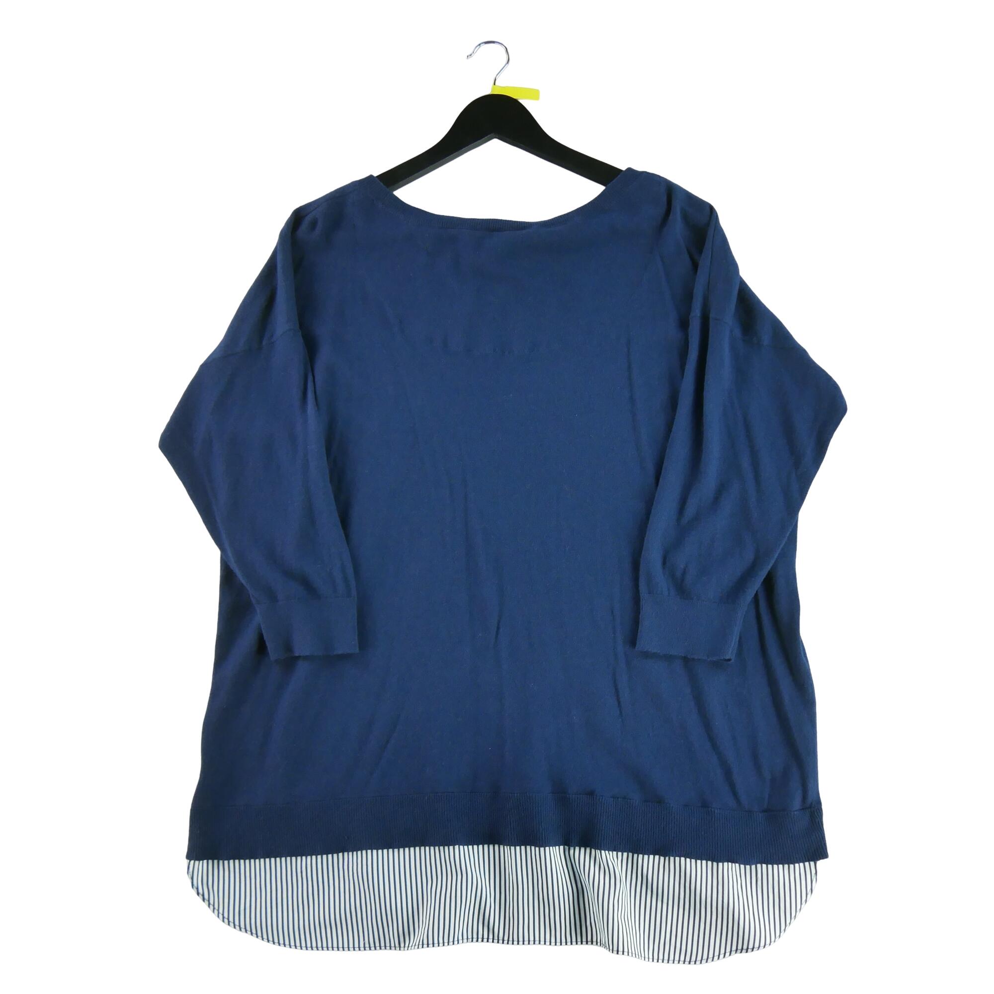 Reconditionné - Pull Femme Marine - Bon État 2/6