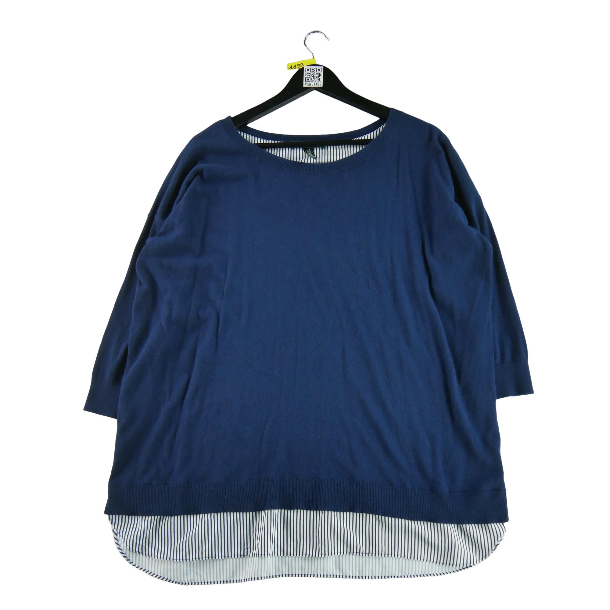 RALPH LAUREN Reconditionné - Pull Femme Marine - Bon État