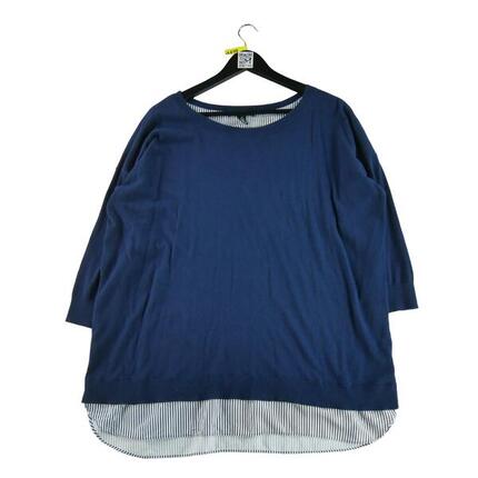 Reconditionné - Pull Femme Marine - Bon État