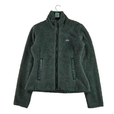 Second life - Damen Sherpa Graue Fleecejacke - In sehr gutem Zustand