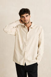 Classic Linen - Chemise Manches Longues Homme