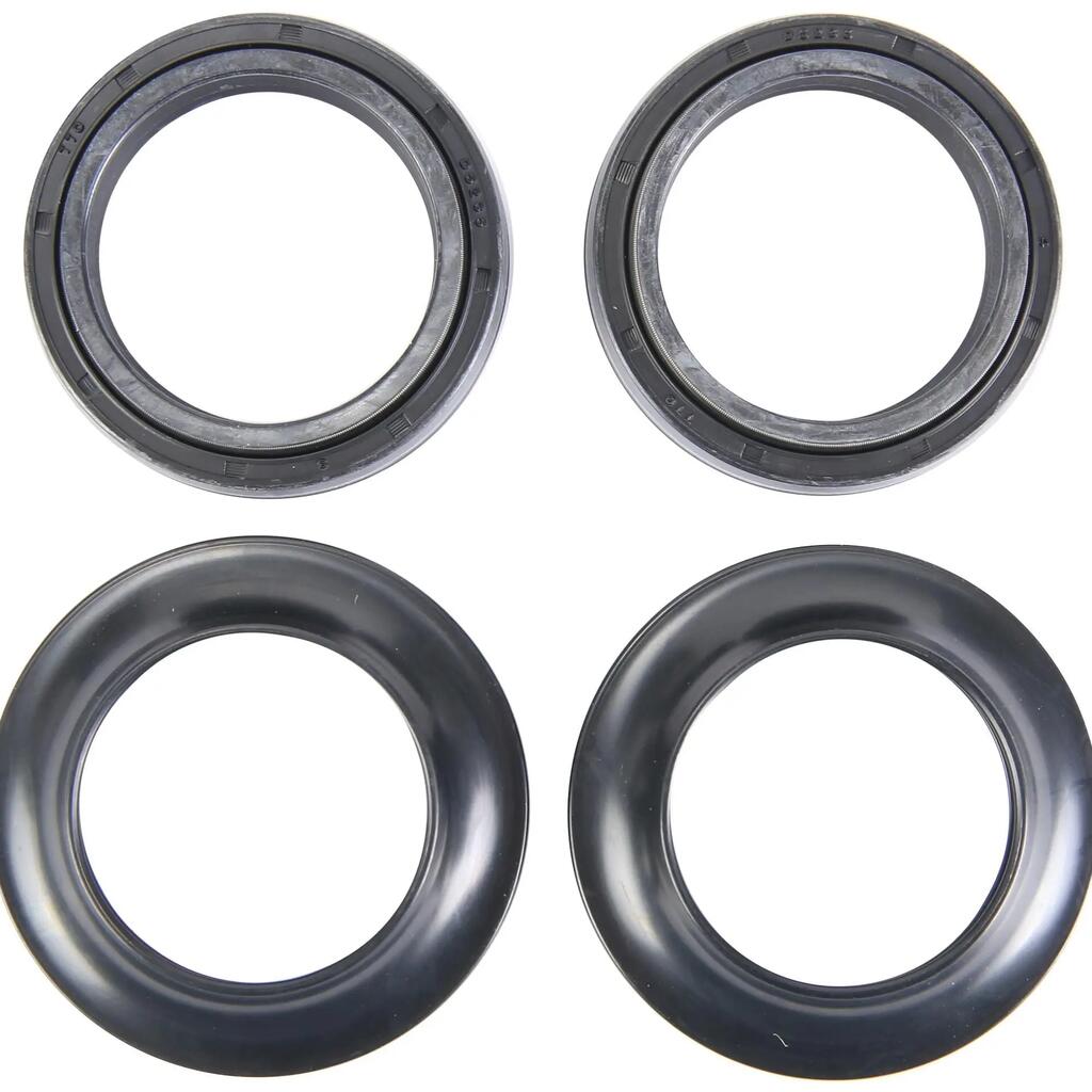 All Balls Racing Fork Seal Set ABR 56-183 with Dust Caps.