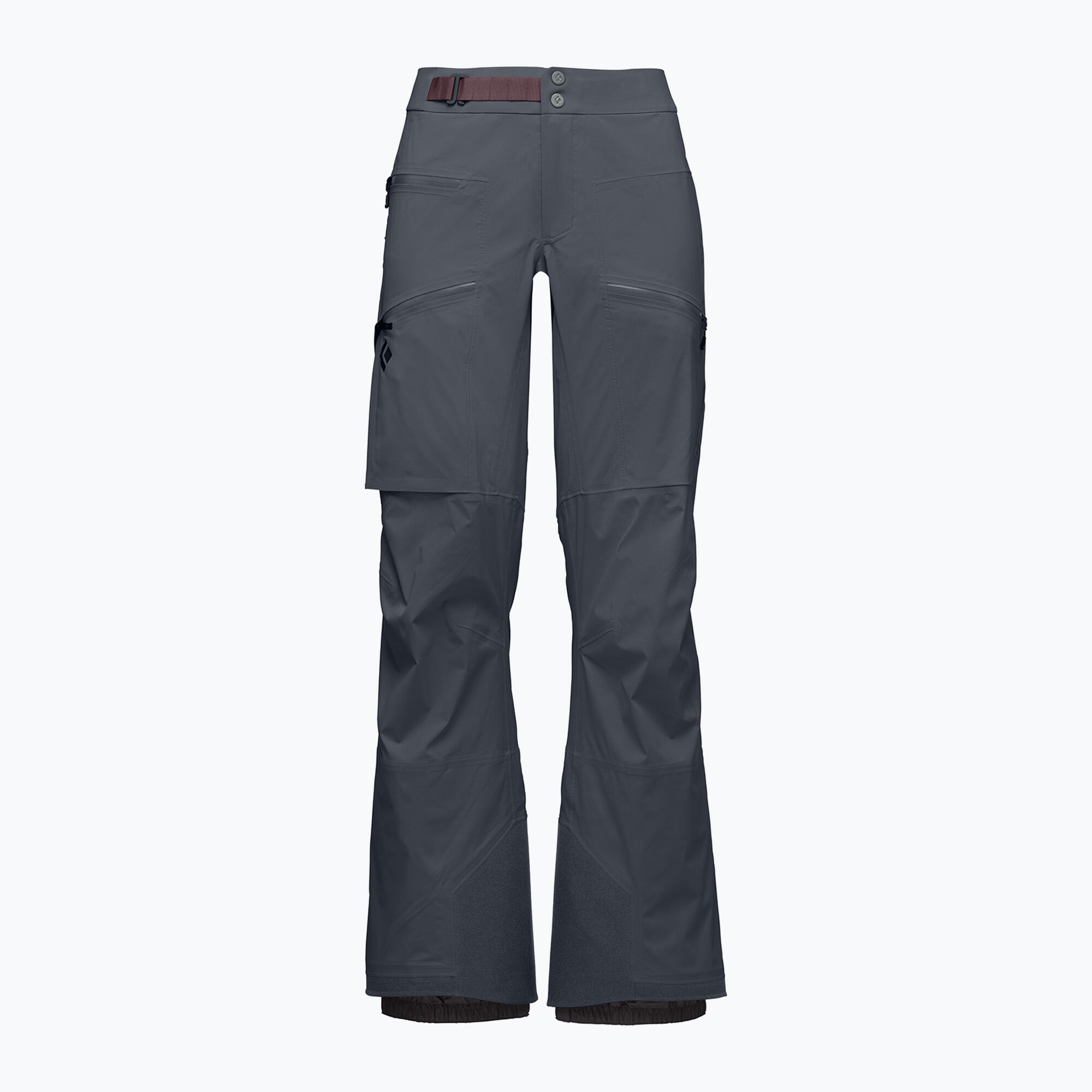 Pantalones de esquí de travesía para mujer Diamond Recon LT Stretch carbono 1/2