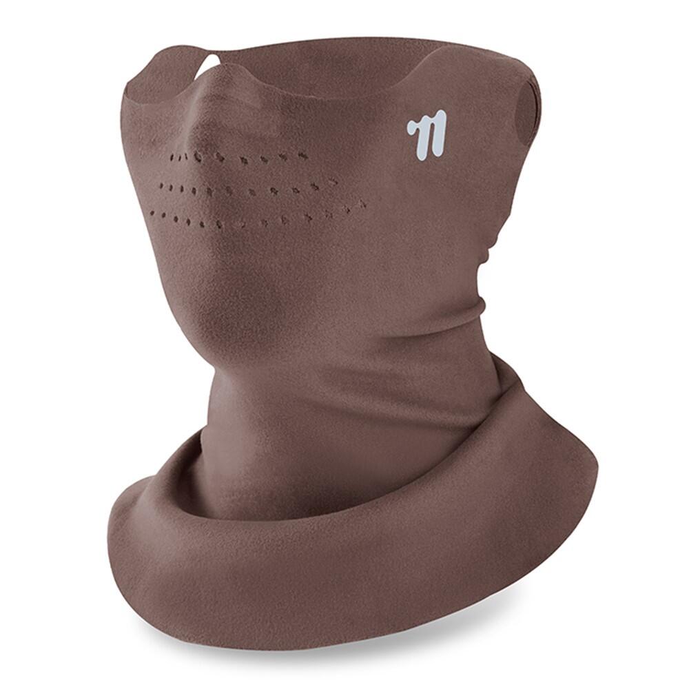 West Biking - West Biking Cagoule Polaire Hiver Coupe-vent - Cagoule - Marron - Taille Unique - Decathlon