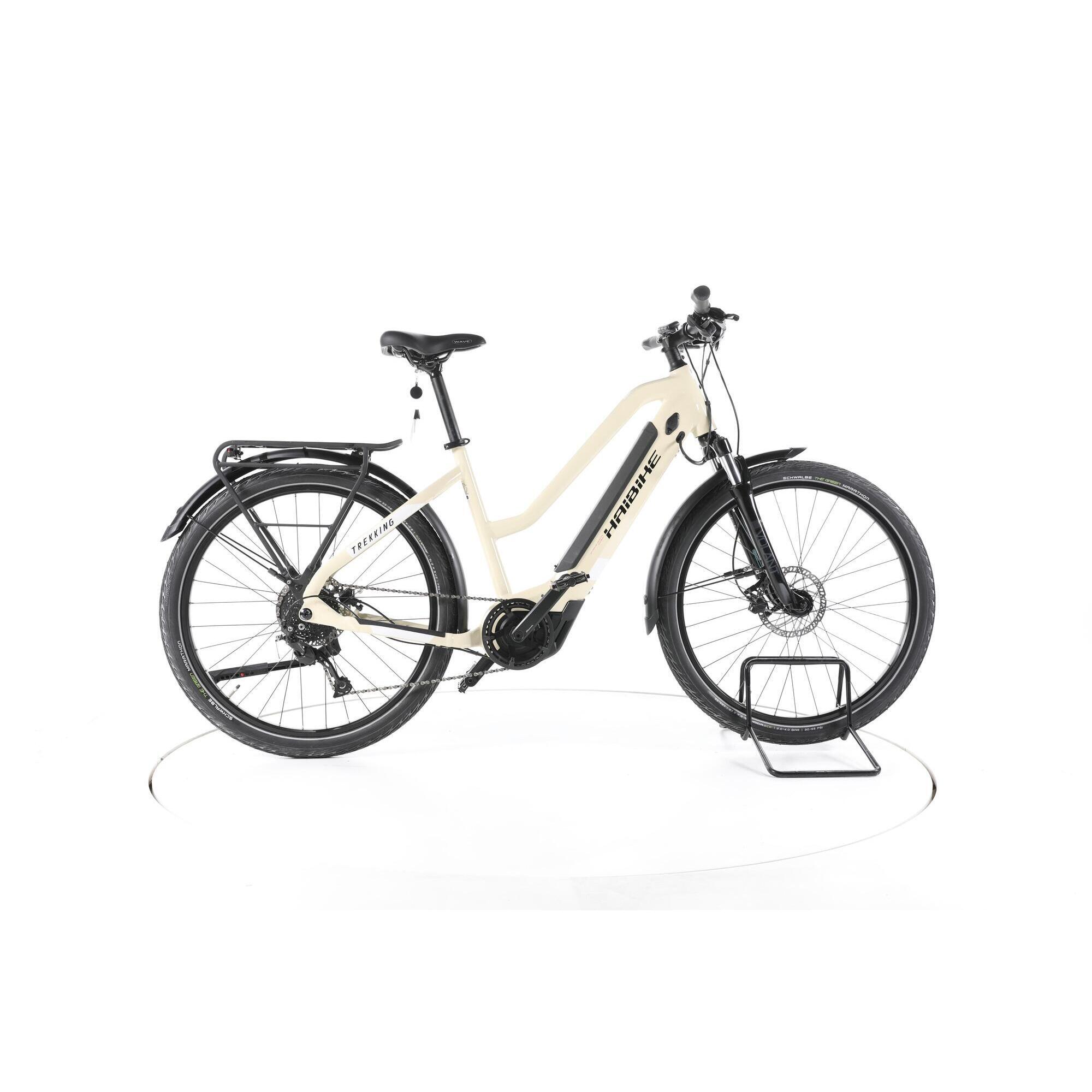 Haibike - Reconditionné - Haibike Trekking 4 Trekking Vélo Électrique - Très Bon - Vélo De Voyage - Beige - 48 Xl - Decathlon