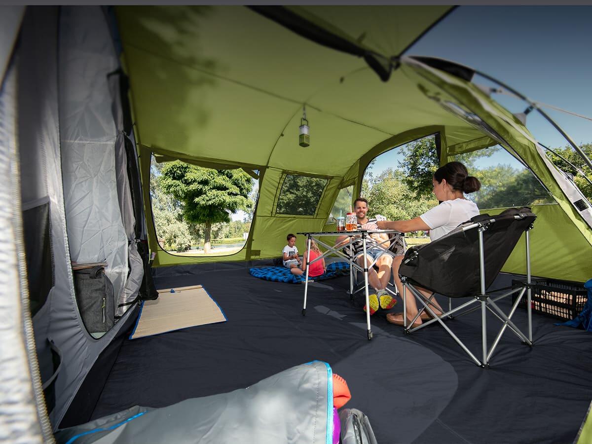 Recondicionado - Tenda campismo túnel Gotland Sleeper Protec 6 - chão cosido 3/7
