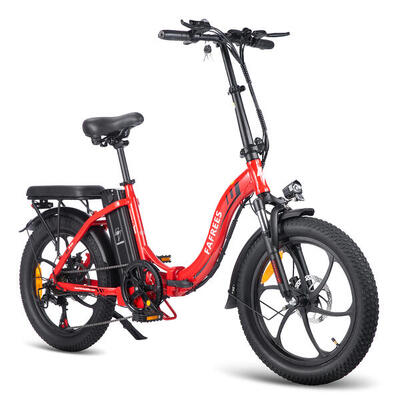 Fafrees f20 opvouwbare elektrische fiets, 250w motor, 36v 18ah accu