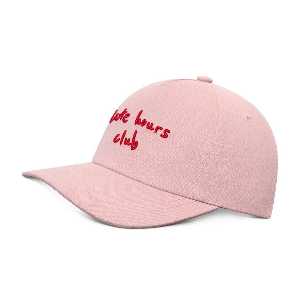 Cappellino Baseball Los Angeles Rosa E Bianco – Nyls Creation Heartbreaker, 100% Cotone, Scritta Ricamata 3D, Taglia Unica Regolabile - 3