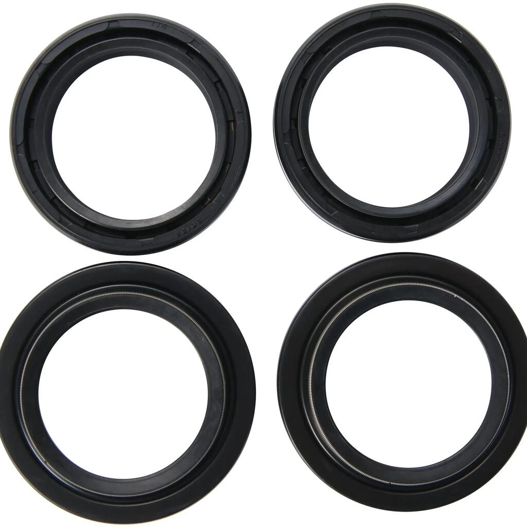 All Balls Racing Fork Seal Set ABR 56-123 with Dust Cap.