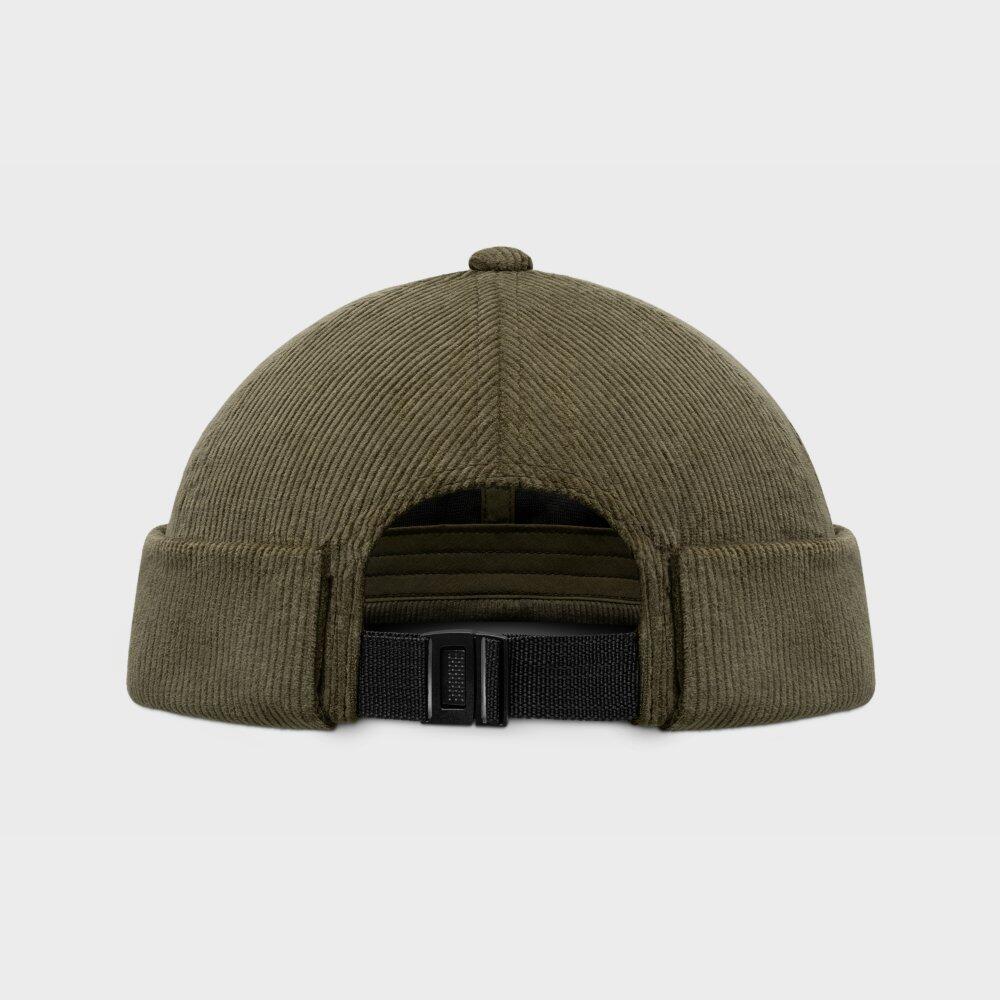 Gorro fisherman pana Hombre y Mujer Cord Docker Green Verde 6/6