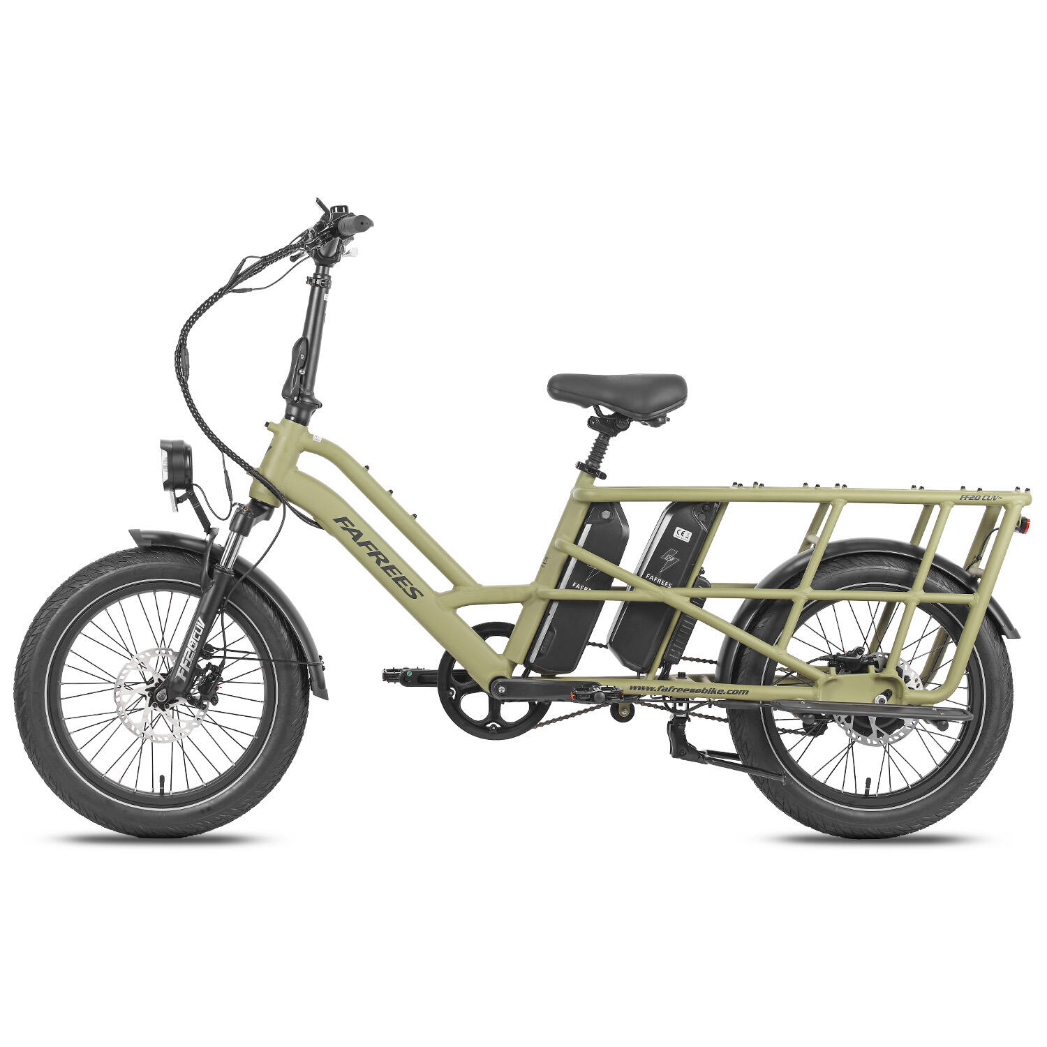 Vélo électrique Fafrees FF20 CUV Longtail, 2 batteries 12 Ah, 250 W 3/7