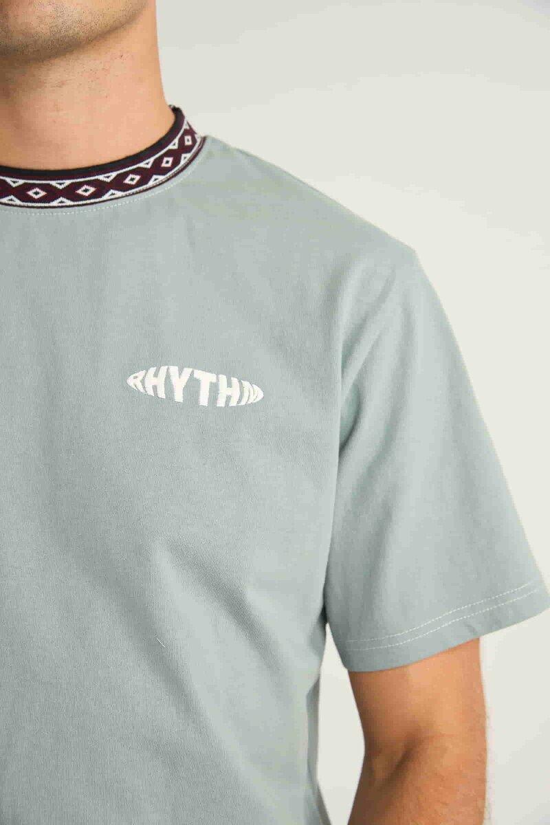 Camiseta de manga corta con cuello contrastado para hombre 2/4