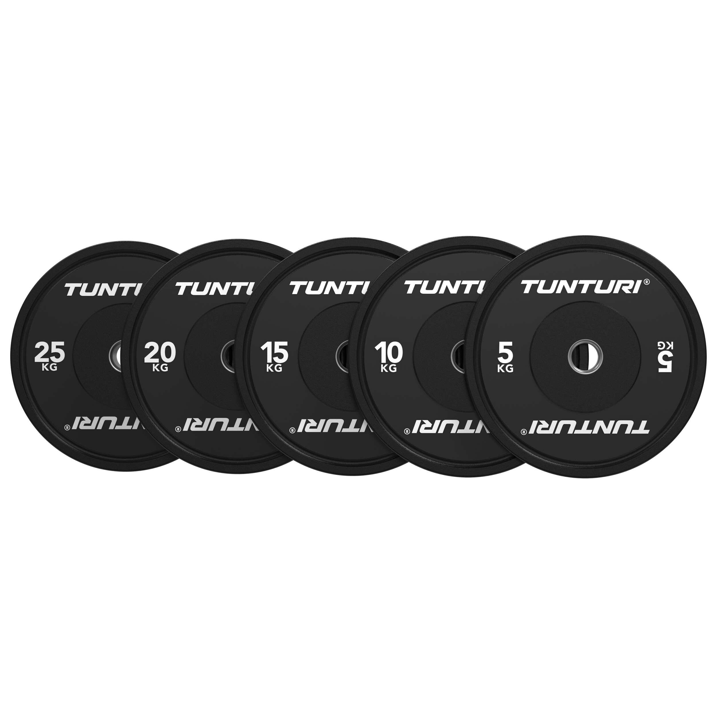 Dischi Bumper Platinum – Pesi – Dischi pesi – 1x 5 kg – Nero 5/7