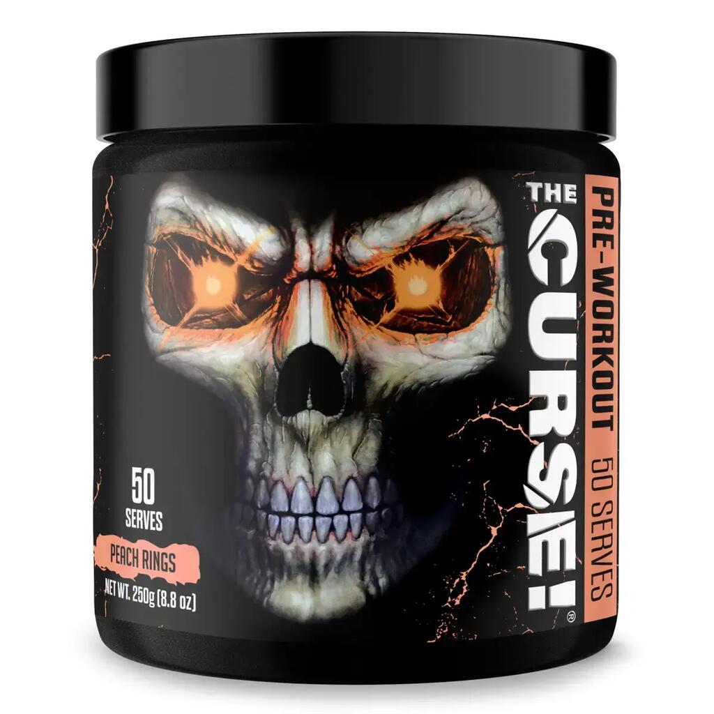 JNX Sports The Curse! (50 serv) Peach Rings - Pre-Workout - Pre-Workout Booster