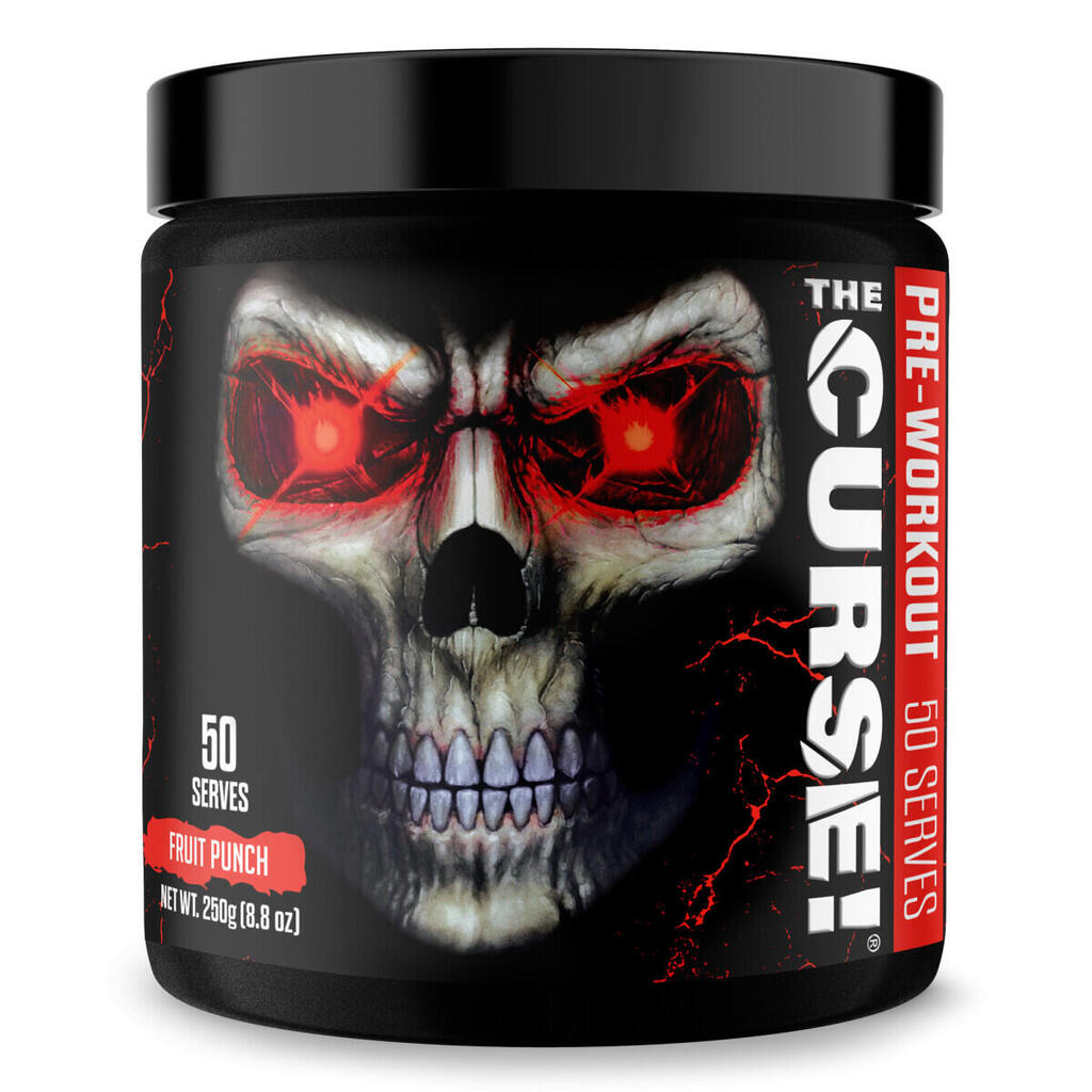 JNX Sports The Curse! (50 serv) Fruit Punch - Pre-Workout - Pre-Workout Booster