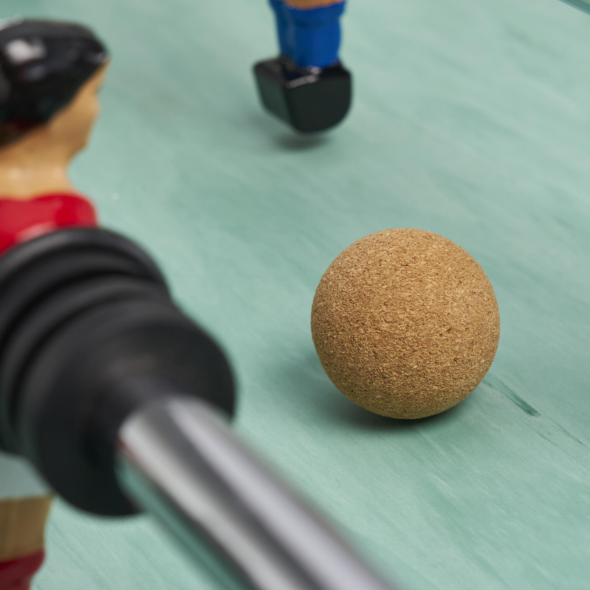 Senioren-Tischfußball vormontiert mit Teleskopstangen 7/7