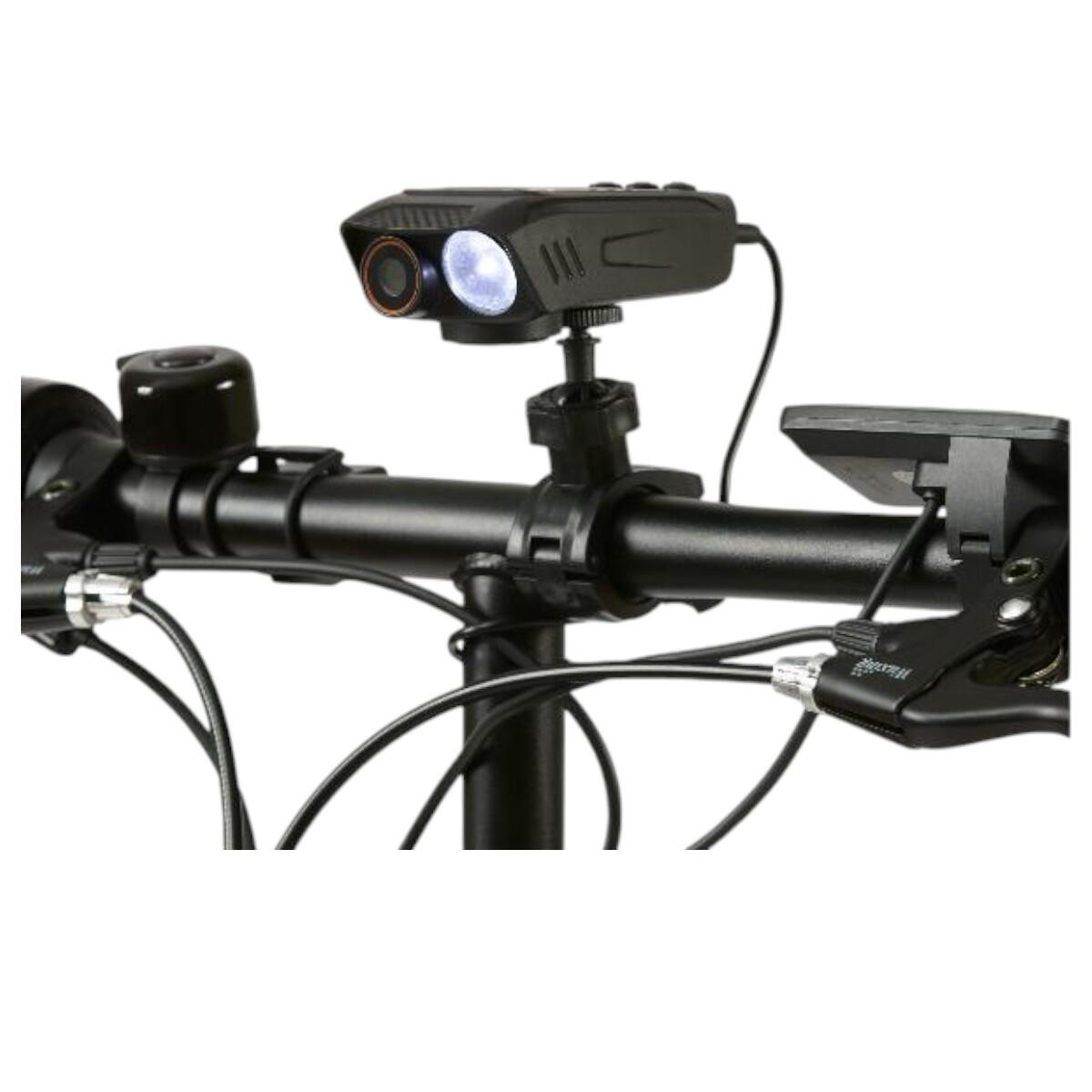 Bike Cam 3 en 1: Action Cam, Luz y Claxon 3/7